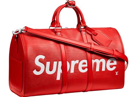 supreme louis vuitton keepall replica|louis vuitton supreme bandouliere.